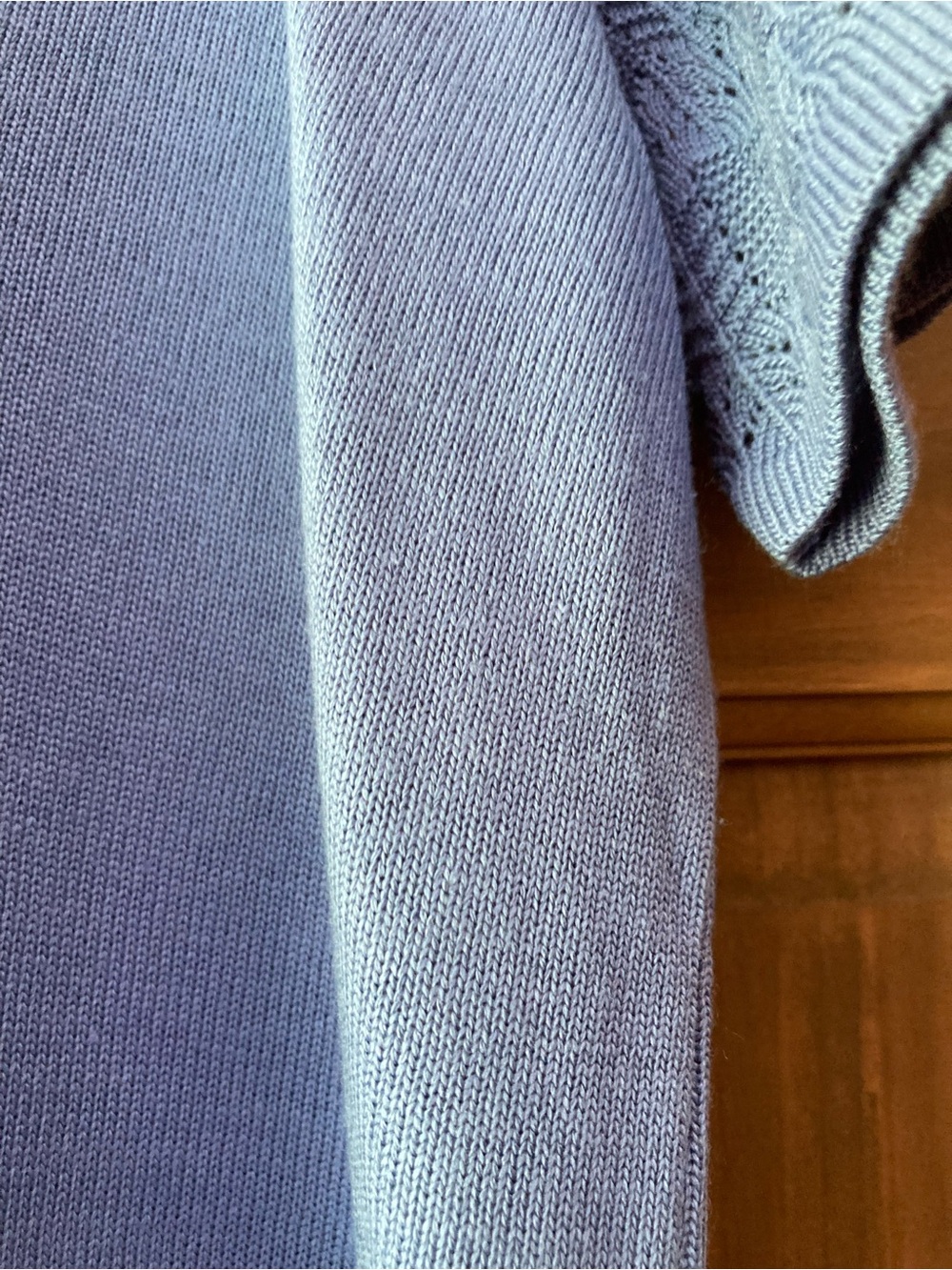 Alfred Dunner Steel Blue SS Top XL - Picture 6 of 6